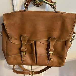 Leather Mulholland Messenger Bag